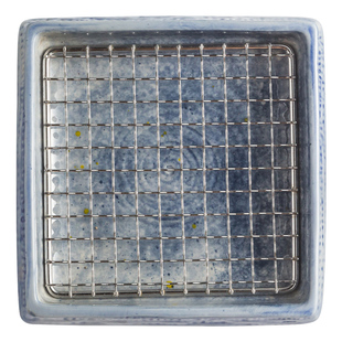 天妇罗沥油盘四方盘炸物盘子日式料理专用烧鸟盘陶瓷餐盘高级餐具