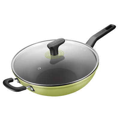 轻烟少油不粘火红点炒菜锅苏泊尔