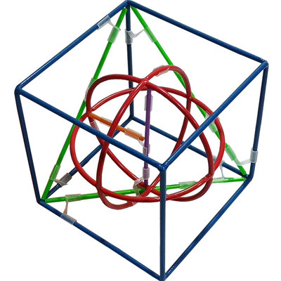 立体几何模型教具框架数学辅助线