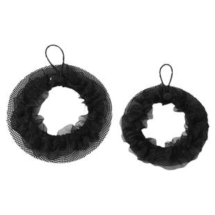 发网女夏艺考级舞蹈网兜头花职业空乘盘头发儿童丸子头盘发器头饰