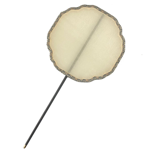 古风仿花罗汉服扇子异形团扇中国风古典跳舞蹈女宫扇摄影道具圆扇