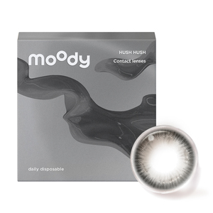 moody美瞳日抛迷你系列2片装彩色隐形眼镜女