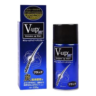 日本V-UP头发纤维粉增发补发神器密发喷雾发际线填秃头顶遮盖假发