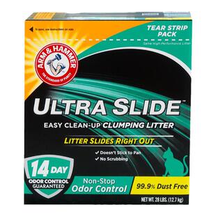 铁锤猫砂slide系列除臭膨润土艾禾美矿砂绿标无尘猫沙28磅旗舰店