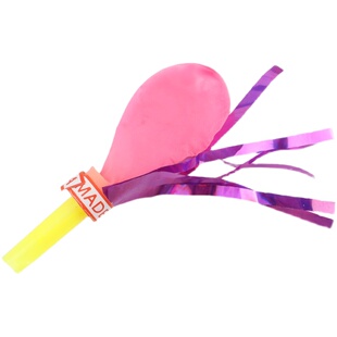 气球儿童口哨吹龙玩具吹响吹哨带宝宝哨子无毒卡通小汽球吹气锻炼