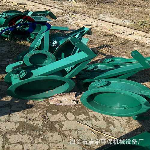 手动风阀通风蝶阀风机蝶阀除尘管道烟道调风阀耐磨风门多轴风阀