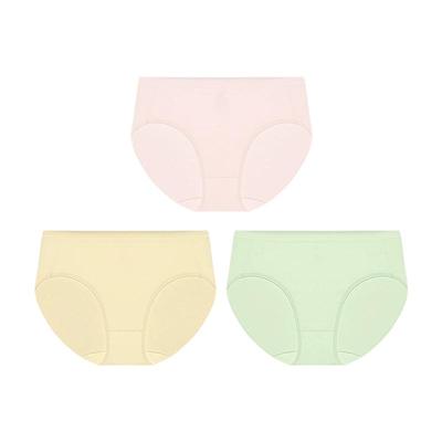 【香菇超级年货节】ubras40S纯棉抗菌裆男女内裤（3条装）