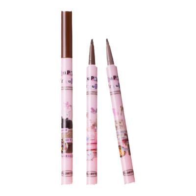 花花小画家开岔刀锋水眉笔懒人款