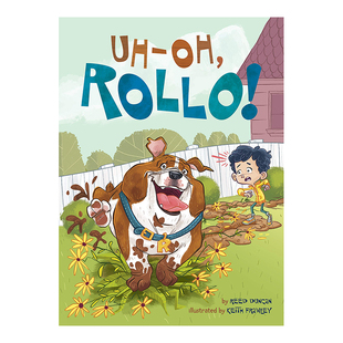【现货】哦,罗洛! UH-OH, ROLLO! 英文原版儿童章节书少儿英语启蒙读物书籍7-10岁
