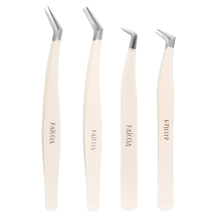 贴眼假睫毛专用镊子金羽夹子嫁接化妆师专用安全精工不易生锈套装