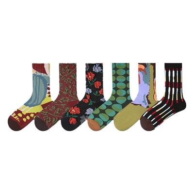 文艺复兴插画中筒袜搭配袜