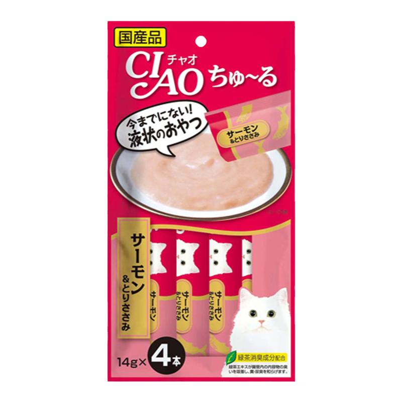 日本原产ciao猫条补水喂药猫零食