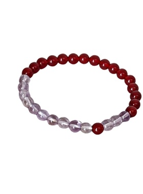 万紫千红天然巴西紫水晶手链