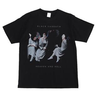 Black Sabbath黑色安息日摇滚乐队直喷美式街头嘻哈复古短袖T恤