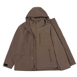 Timberland添柏岚冲锋衣外套男装冬季户外徒步防水连帽夹克A68XF