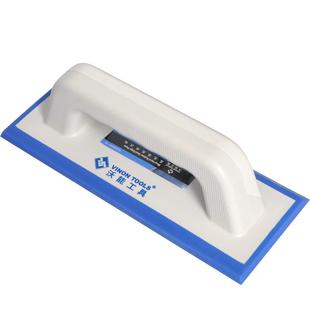 沃能环氧彩砂橡胶刮板抹子瓷砖岩板马赛克橡皮美缝软镘刀填缝工具