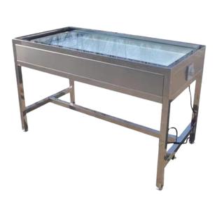 不锈钢灯检台车间质检台复合型工作台产品检验台操作台灯检台桌子