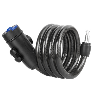 自行车锁单车锁密码防盗钥匙锁公路山地车钢缆钢丝锁电动车锁软锁