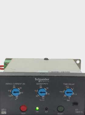SCHNEIDER电动GFP11地面故障保护继电器模块40100A