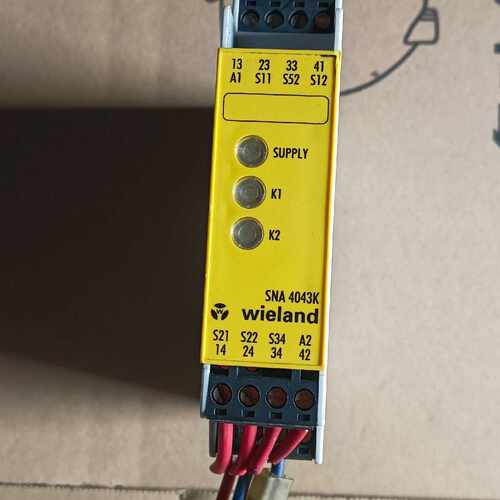 溢价-德国威琅Wieland安全继电器SNA 4043K，R1.1