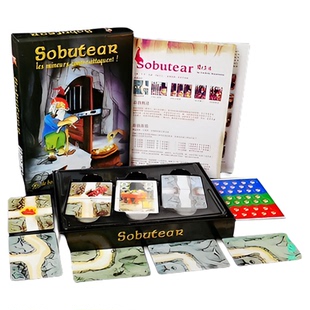 矮人矿工桌游卡牌全套含扩展成人休闲聚会游戏儿童益智玩具