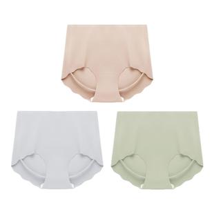 曼妮芬无痕莱卡运动三角裤女生短裤轻薄不夹臀本命年红内裤女底裤