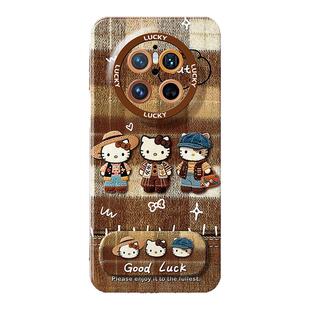 新款适用于华为mate80promax手机壳女生70pro+可爱凯蒂猫m60por软硅胶50E外壳40proplus散热30/20保护壳后盖