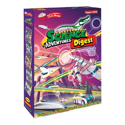 Digest 2021第九季一盒10册 新加坡科学漫画杂志Science Adventures 科学冒险记 爆笑科普读物 边笑边知道让孩子爱上自然科学