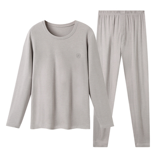 男款德绒保暖内衣男套装加厚加绒秋衣秋裤内搭抗菌秋冬季防寒衣裤