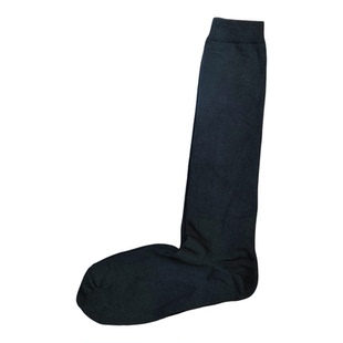 外贸单 孤品捡漏款 长筒女袜黑色及膝小小腿纯棉JK长袜常规厚度