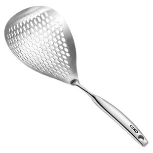 漏勺不锈钢家用厨房火锅油炸捞面饺子疙瘩汤过滤网笊篱大捞勺子