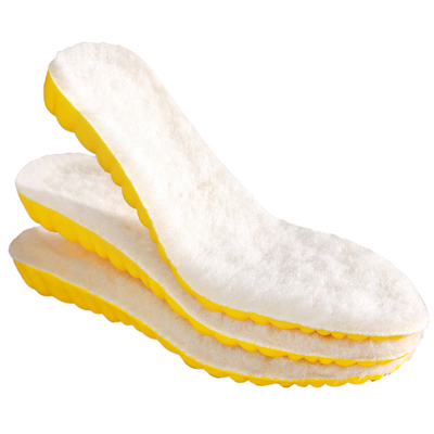 NSTCU专用加绒保暖鞋垫男女加厚羊毛吸汗防臭软底舒适超软棉冬季