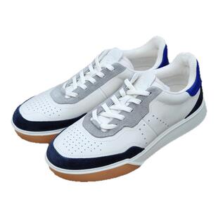 ECCO爱步男士25秋冬新款复古拼色增高休闲板鞋小白鞋 街头539814