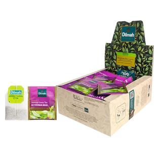 Dilmah迪尔玛茉莉绿茶包 进口斯里兰卡茶可冷茶100包餐饮酒店大包