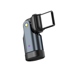 540度旋转pd快充240w三合一type c安卓lightning磁吸转接头适用华为苹果iPhone13/16/17充电数据传输转换器头