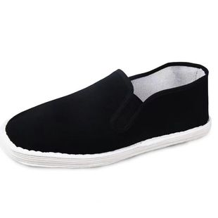 防火电焊鞋轮胎底布鞋防扎手工布鞋相巾懒汉鞋劳保工作鞋耐磨黑布