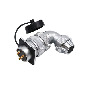 WF24-2-3-4-9-10-12芯直角弯式防水连接器TU航空插头插座Z