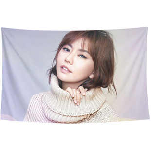 孙燕姿十三华语明星歌手姐写真周边卧室宿舍装饰海报背景墙布挂布