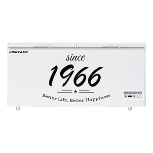 东贝一级能效冰柜冷藏冷冻柜卧式商用大容量速冻柜冰箱雪柜冻肉柜