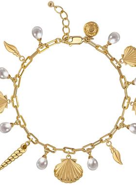 海盗船银饰手链女轻奢小众高级感