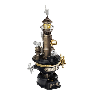 若客工业之城岩心采油机积木拼装玩具机械模型男生孩生日礼物积木