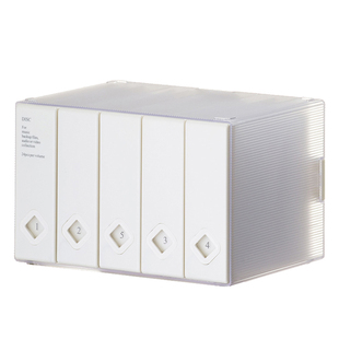 时代良品 120片CD盒组合CD册光盘收藏高档CD盒超大容量光碟收纳盒