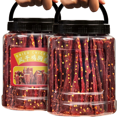 鸡胸肉干高蛋白健身零食抗饿