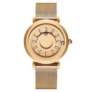 EOEO奢华女士手表金高级感小众简约气质轻创意磁悬浮2025爆款新款