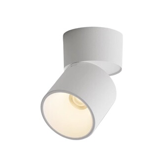 明装射灯led可折叠可调角度玄关筒灯免开孔家用背景墙画框天花灯