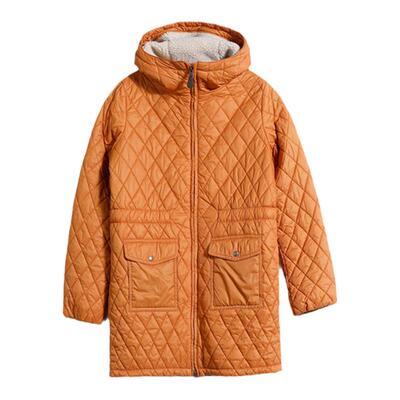 官方正品MCS中长款休闲修身棉服