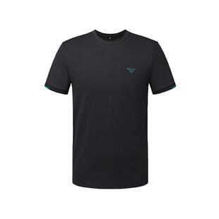 【高支长绒棉】迪柯尼夏季新款简约百搭时尚微户外短袖T恤男