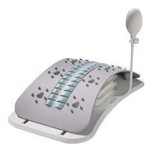 腰部顶腰板腰椎舒缓器脊椎矫正神器间盘突出拉伸自动可调节托举器