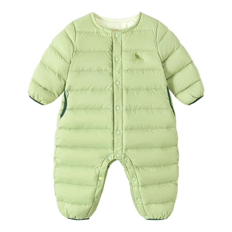 【三防】迷你巴拉巴拉羽绒连体衣婴儿衣服宝宝保暖爬服2025秋新款