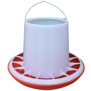 鸡槽食槽喂鸡神器喂鸡食槽防撒自动鸡料桶鸡鸭鹅喂料槽鸡用饲料桶